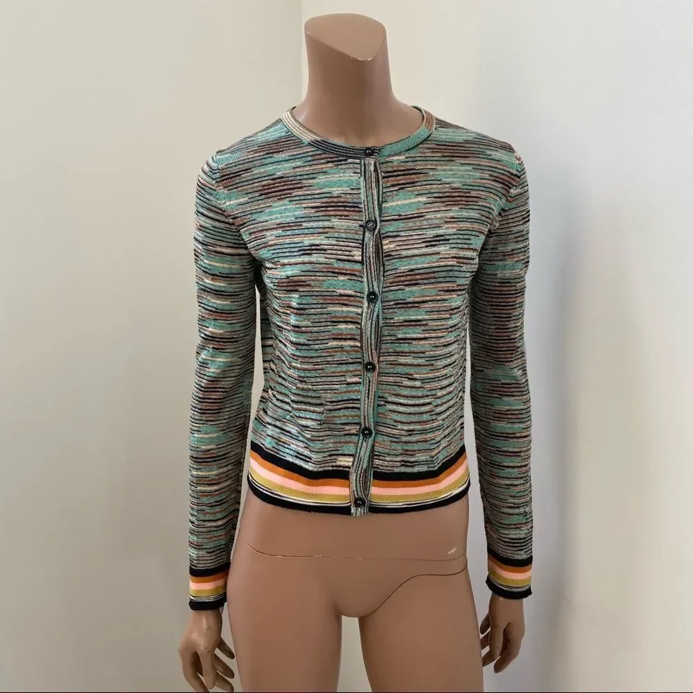 MISSONI 3 pieces set: top, skirt & cardigan S